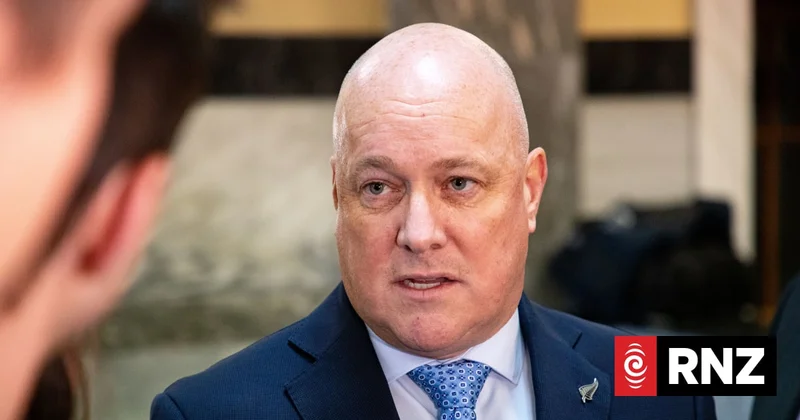 Luxon criticises Peters for 'inappropriate attention-seeking comments' towards Green MP