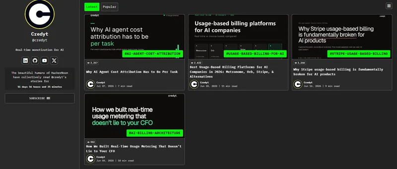Meet Credyt: HackerNoon Company of the Week