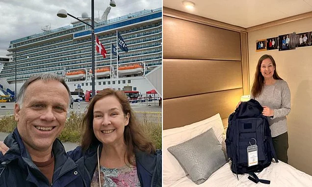I've lived on a cruise ship for three years. The windowless cabin I share with my husband is much cheaper than life on land - and this is what it's done to our marriage: LIBBY ROME
