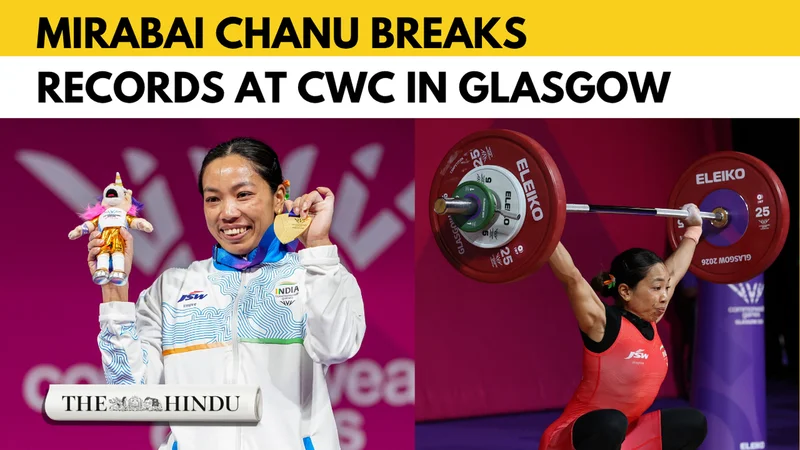 Watch: Mirabai completes hattrick of golds at Commonwealth Games