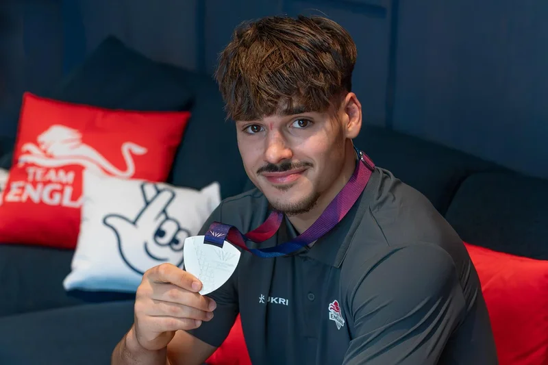 Gabriel Langton looks forward with relief after horror Commonwealth Games fall