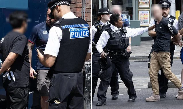 Every crook's worst nightmare: You're free as a bird. Then suddenly you're being handcuffed. That's what happened to 7 suspects when the Met set up its new Live Facial Recognition cameras... and the Mail was there to record it