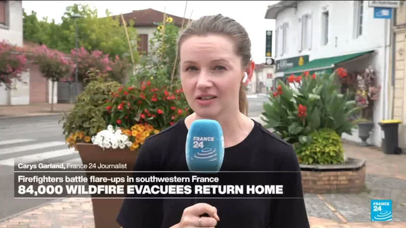 French interior minister says wildfire situation still 'quite complicated'