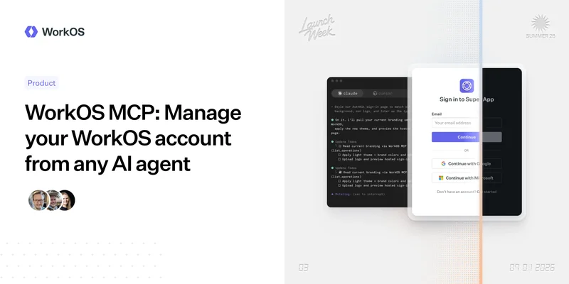 [Sponsor] WorkOS MCP: Manage Your Auth Platform From Any AI Agent