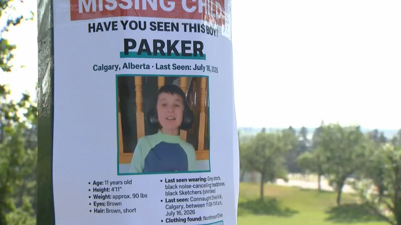 Search for Parker continues in Calgary as Amber Alert expires