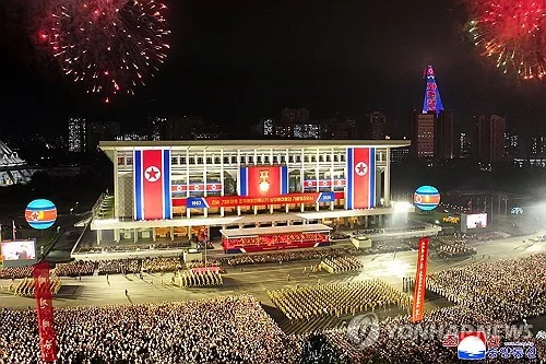 (LEAD) N. Korea marks 73rd armistice anniversary with ceremonial parade