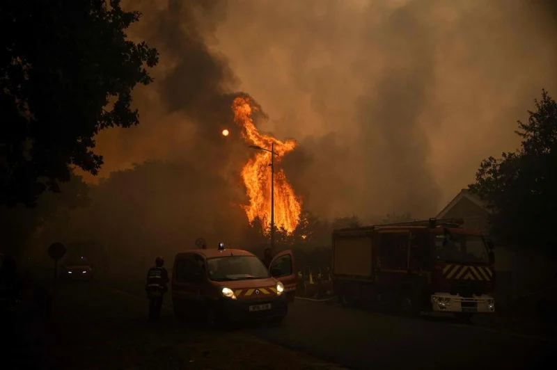Spain declares emergency as fires force thousands of evacuations in France
