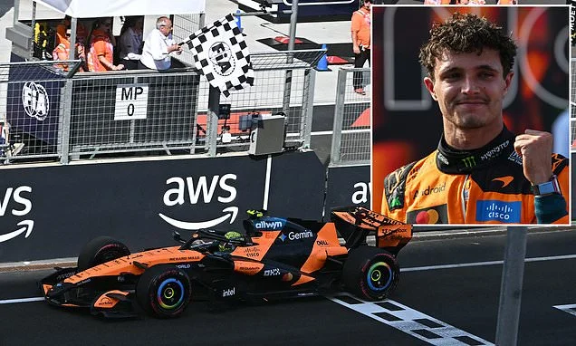 Lucky Lando Norris WINS the Hungarian Grand Prix after team-mate Oscar Piastri's spectacular capitulation - while Kimi Antonelli gains the upper hand on title rivals Lewis Hamilton and George Russell