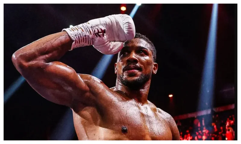 Anthony Joshua survives early knockdowns to knockout Prenga with four minutes