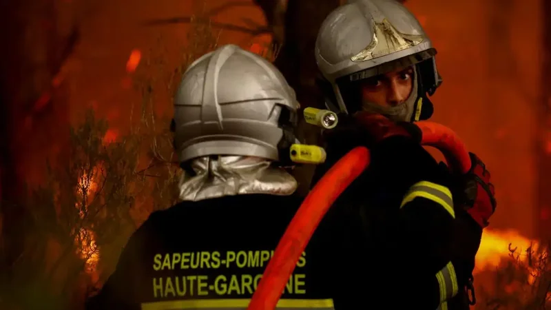 French wildfires threaten M51 nuclear missile sites, Rafale assembly line