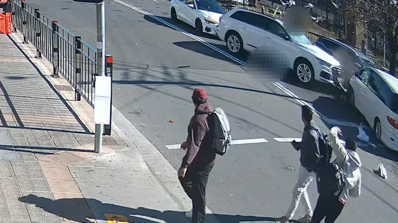 Man and woman critical after car ploughs into pedestrians in Sydney