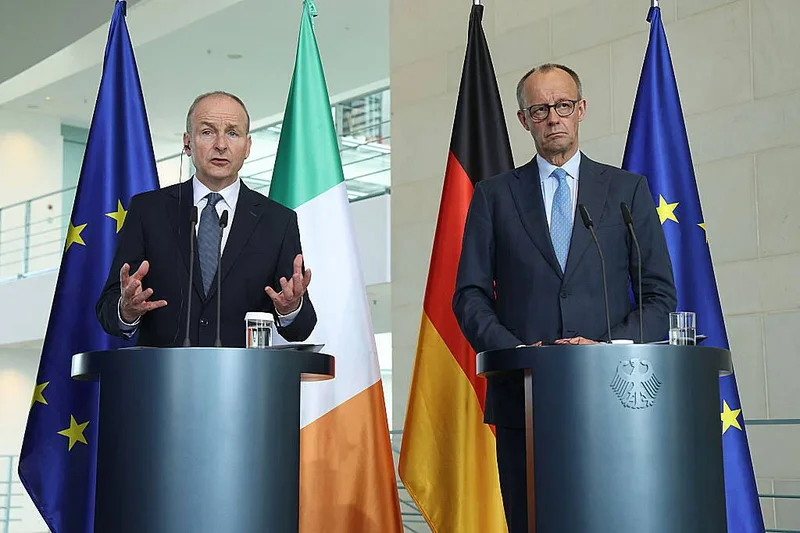 Taoiseach and German Chancellor Friedrich Merz to hold talks in Dublin