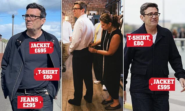 'Man of the people' Andy Burnham's down-to-earth outfits are all actually designer - including an £80 T-shirt... that's more than he cut electricity bills by