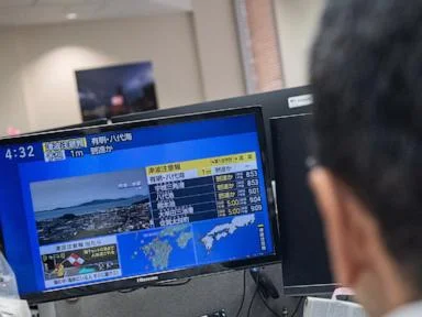 Magnitude 7.1 earthquake rocks Japan as tsunami warning issued