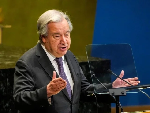 UN chief Guterres arrives in Syrian capital on first visit since 2009