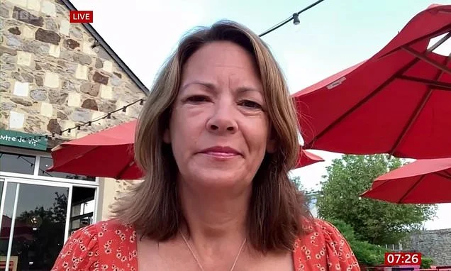 BBC presenter Joanna Kent forced to flee family holiday with 30 minutes warning after they were caught up in France wildfires