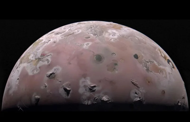 Juno Measures the Heat Below Io's Restless Surface