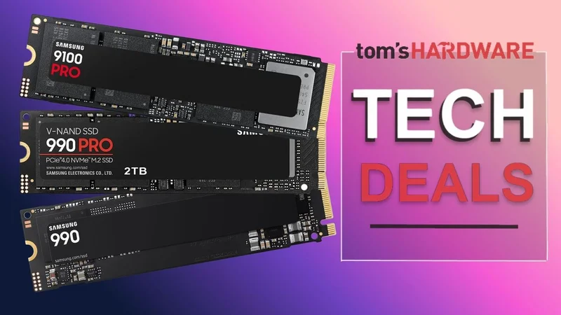 Samsung's fastest SSD is back to Prime Day pricing — only $30 difference between the much faster Gen 5 9100 Pro and Gen 4 990