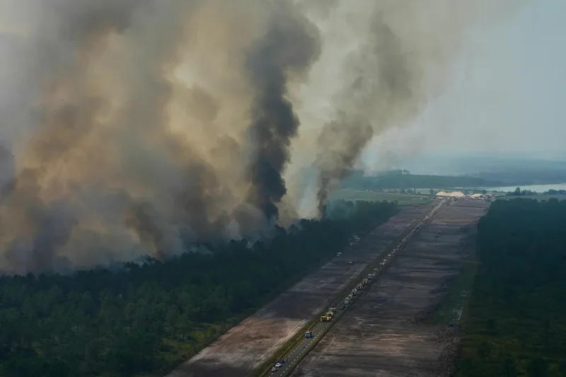 It may feel like the world is on fire this summer. But that’s not the case everywhere