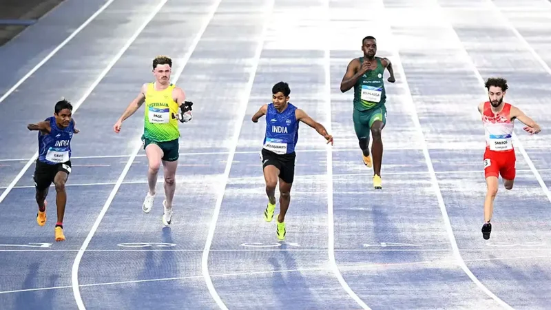 CWG 2026: Dilip Gavit wins Gold, Mohd Basil claims Silver in Men's T47 100m race