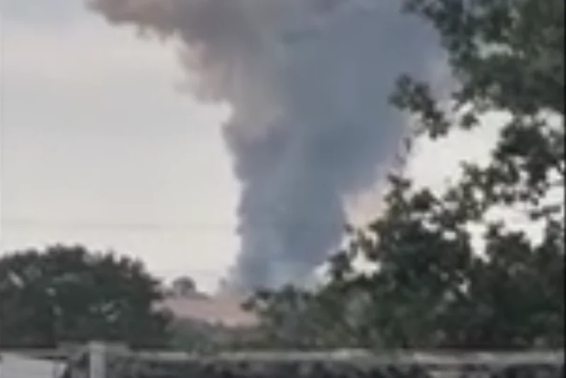 More than 100 firefighters tackling blaze at industrial unit after ‘large explosion’ in Essex