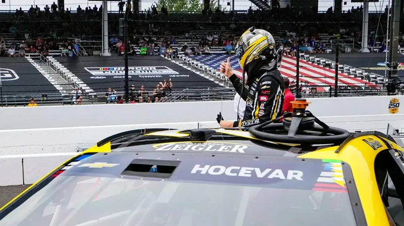 NASCAR race looks pathetic with empty seats, driver gives the finger & the most embarrassing command ever?