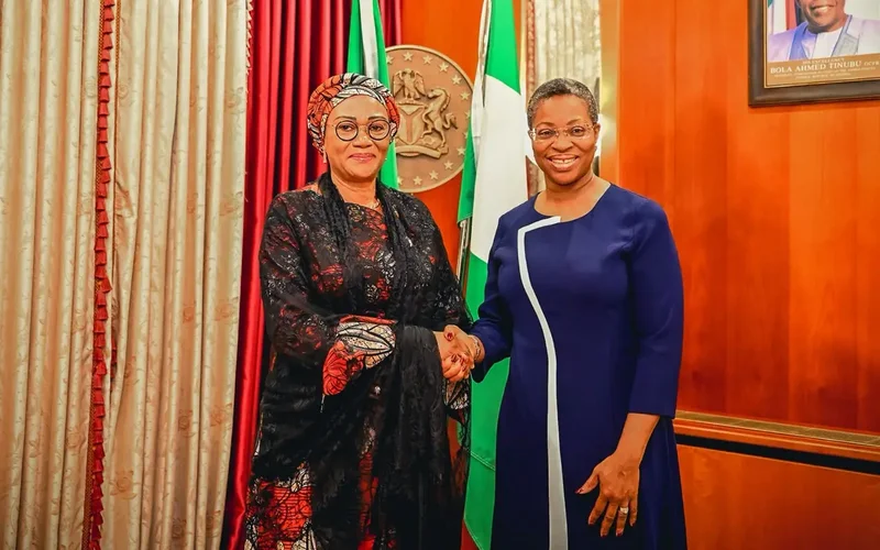 NBA President-elect meets First Lady, pledges partnership for vulnerable people