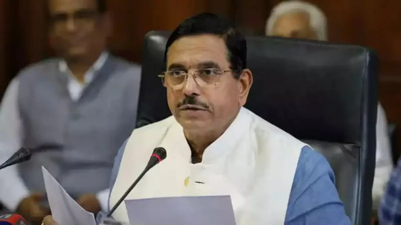 'This is a new subject for me': Pralhad Joshi after taking charge as education minister