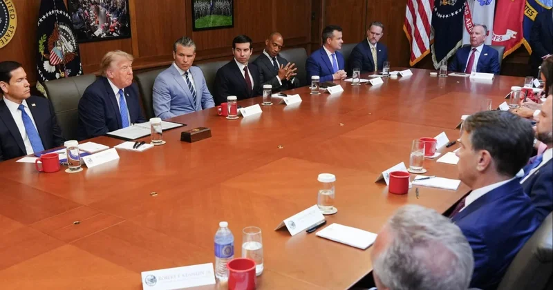 Trump gathers Cabinet at Camp David to discuss Iran, Ukraine and alleged fraud
