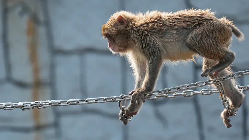Pleased as Punch: Orphaned monkey receives 2500 birthday cards
