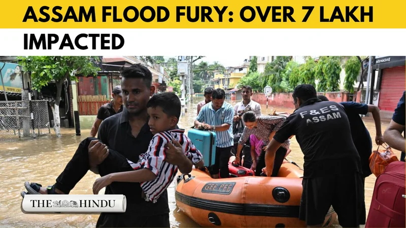 Watch: Assam flood crisis worsens: Over 7 lakh affected, death toll rises to 47