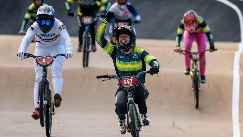 Sidelined for seven years by lack of funds, Aussie BMX rider now No. 1