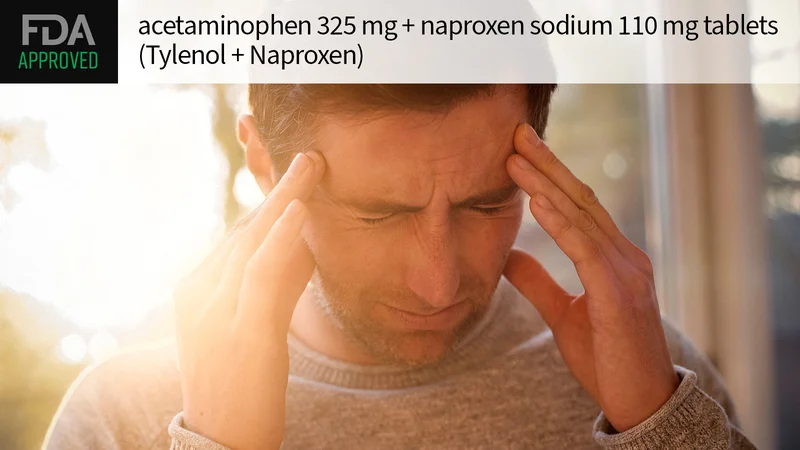FDA Approves Tylenol With Naproxen Combination