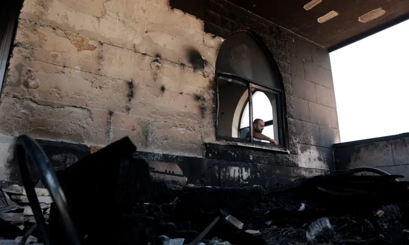 Israeli settlers torch 2 mosques in West Bank: Palestinian officials