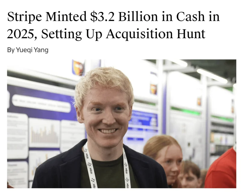 5 Interesting Learnings from Stripe at $6.8 Billion in Revenue: 33% Growth, 47% Free Cash Flow Margins, and a $53B Bid for PayPal