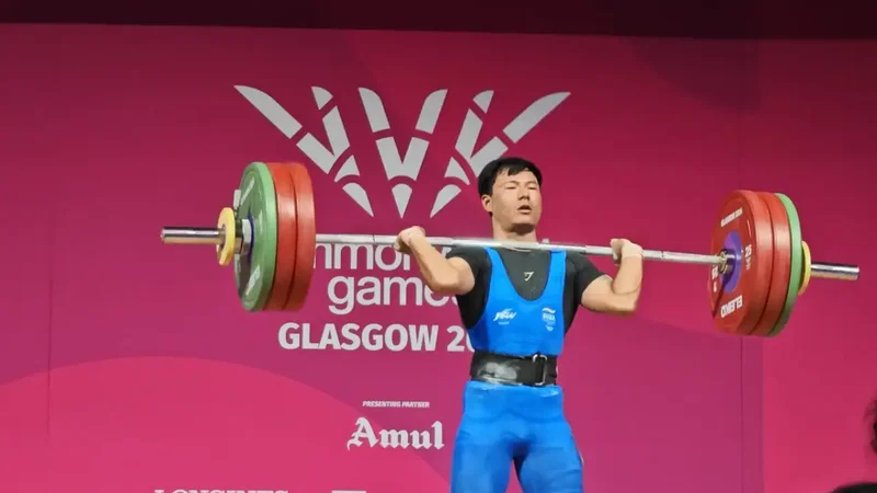 Chanambam Rishikanta Singh wins silver in weightlifting, sets CWG record