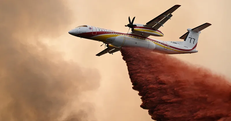 2 firefighters die in Greece as others fight massive blaze in France