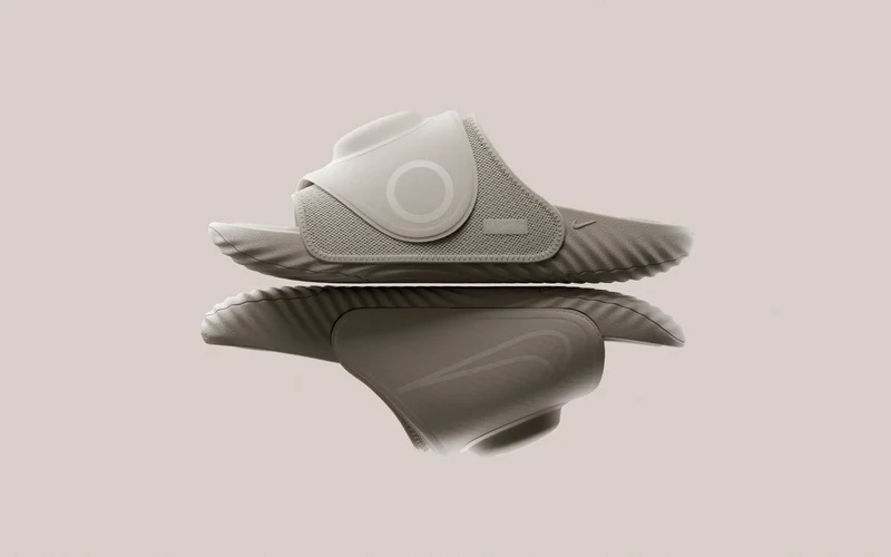 Nike and Hyperice are launching a recovery slide with detachable heat and vibration pods