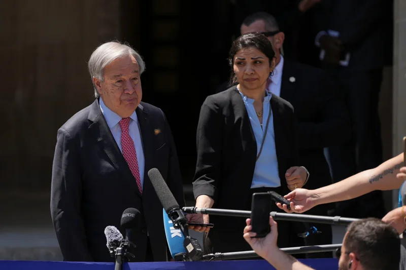 UN chief makes rare Cyprus visit to help ease decades-old ethnic division