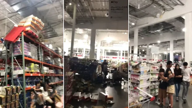 Fact check: Is this Japan Costco earthquake video from 2016 or 2026?