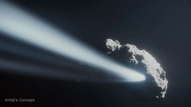 Spin-Reversing Comet May Face Self-Destruction