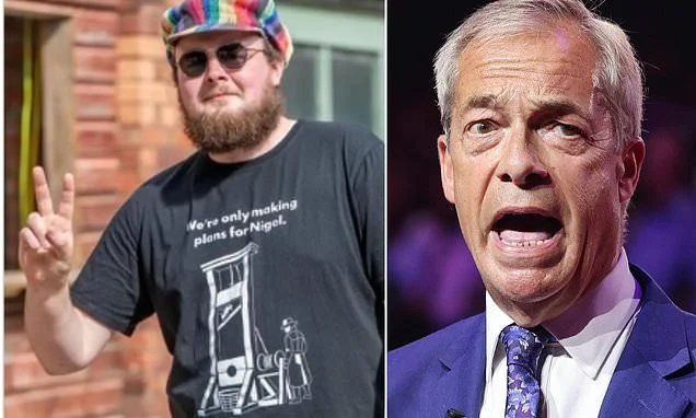 Nigel Farage calls for Zack Polanski to be arrested for posting photo of T-shirt about his execution