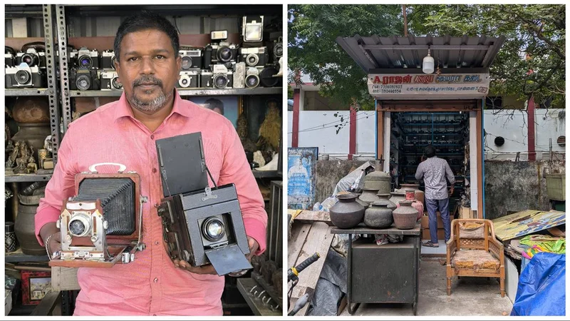 Chennai’s Vintage Camera Man: Meet Moore Market’s A. Rajan