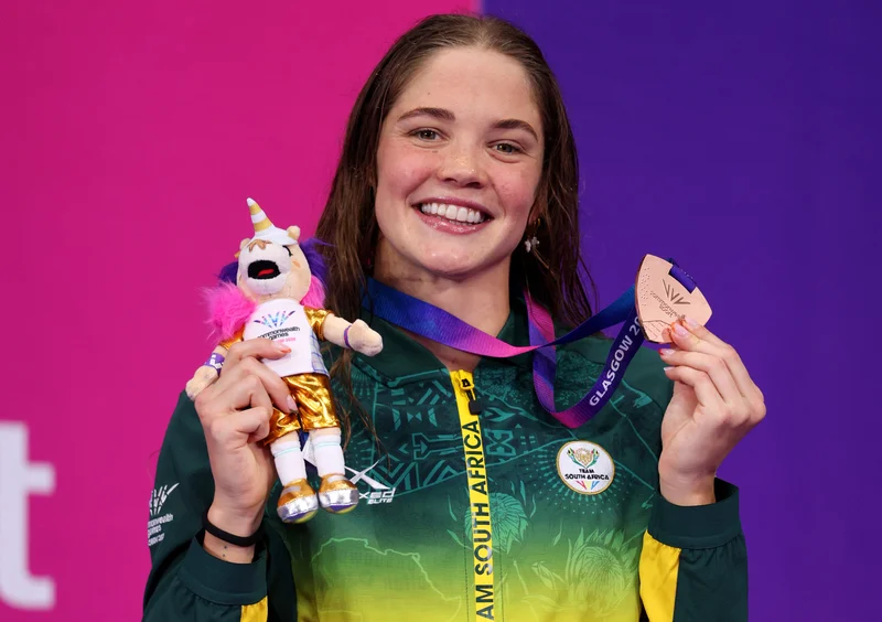 WINNING WAVE: Swimmers power SA’s medal charge at Commonwealth Games halfway mark
