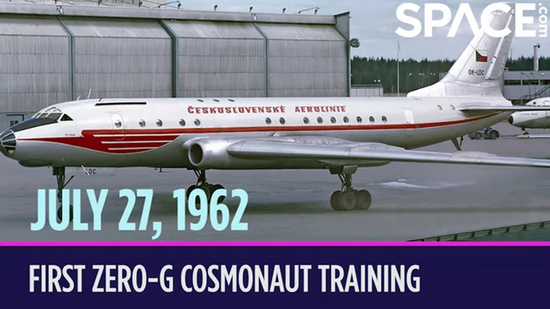 On this day in space! July 27, 1962:  The 1st zero-g cosmonaut training flight takes off on a Soviet jetliner