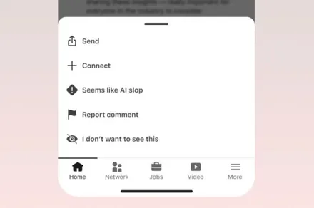 LinkedIn is crowdsourcing its fight against AI slop