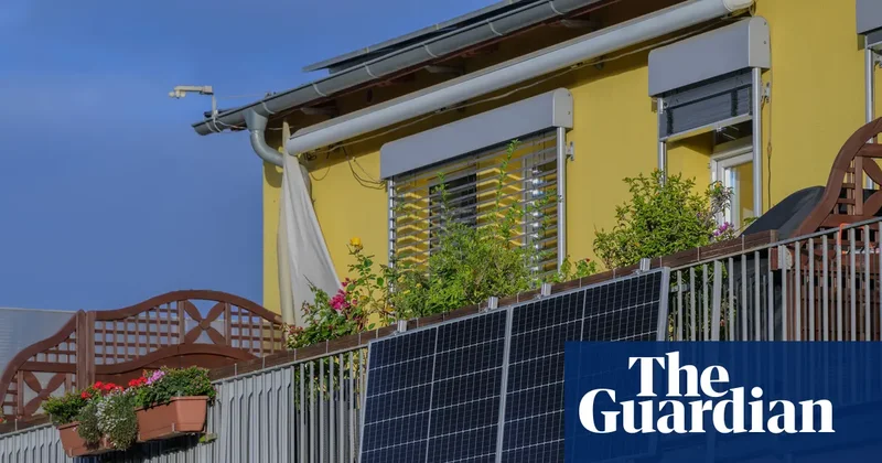 UK households free to install plug-in balcony solar panels from end of August