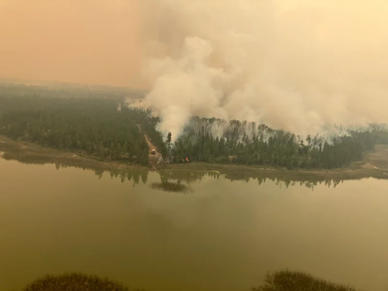 Homes, structures destroyed as B.C. wildfires burn out of control