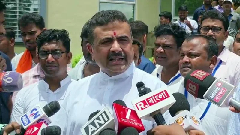 Suvendu Adhikari ascribes Kolkata violence to ‘foreign fundamentalist forces’
