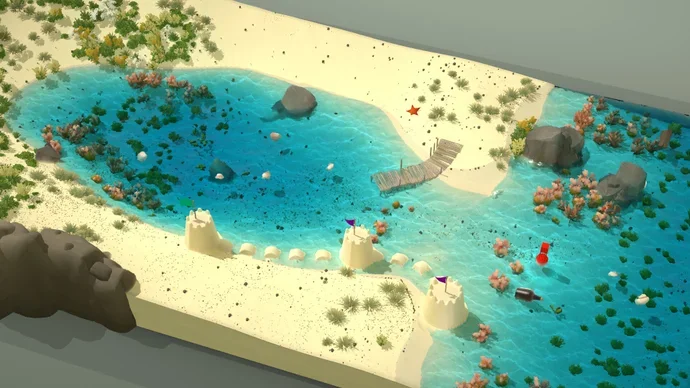 Inviting beaches and delightful physics await you in literal sandbox game, Sandcastle